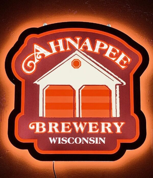 Illuminated LED Ahnapee Sign