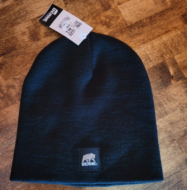 Black Berne Beanie Back