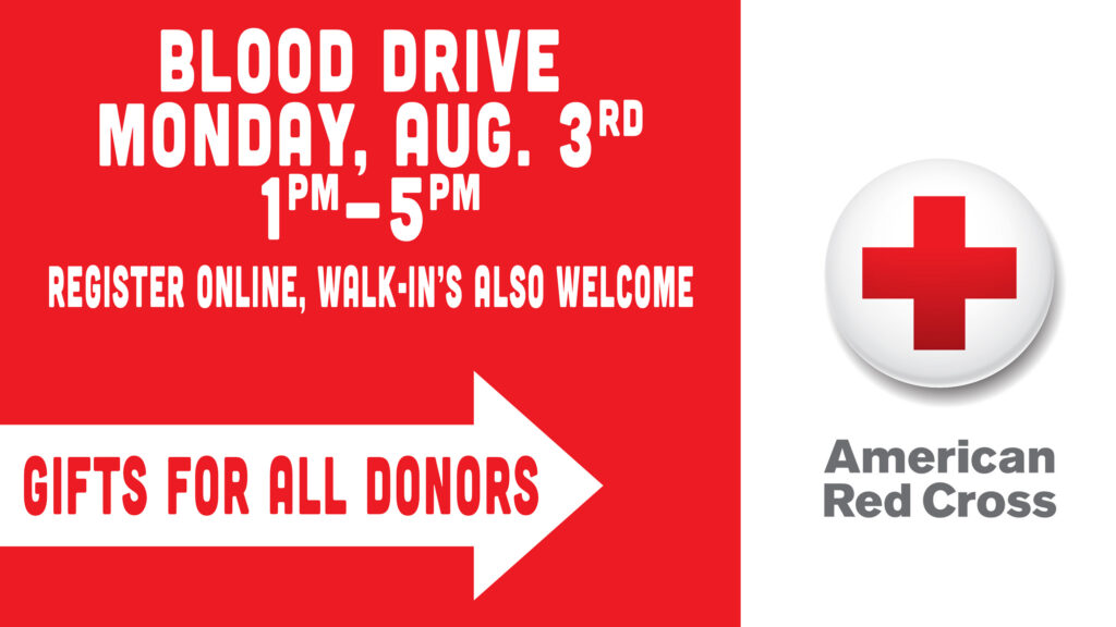 Blood Drive at Ahnapee, August
