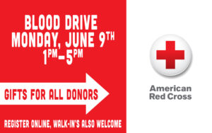 Blood Drive JUNE 9th