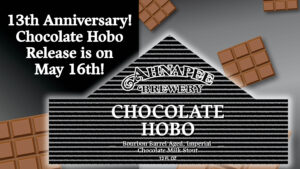 Chocolate Hobo Anniversary Beer