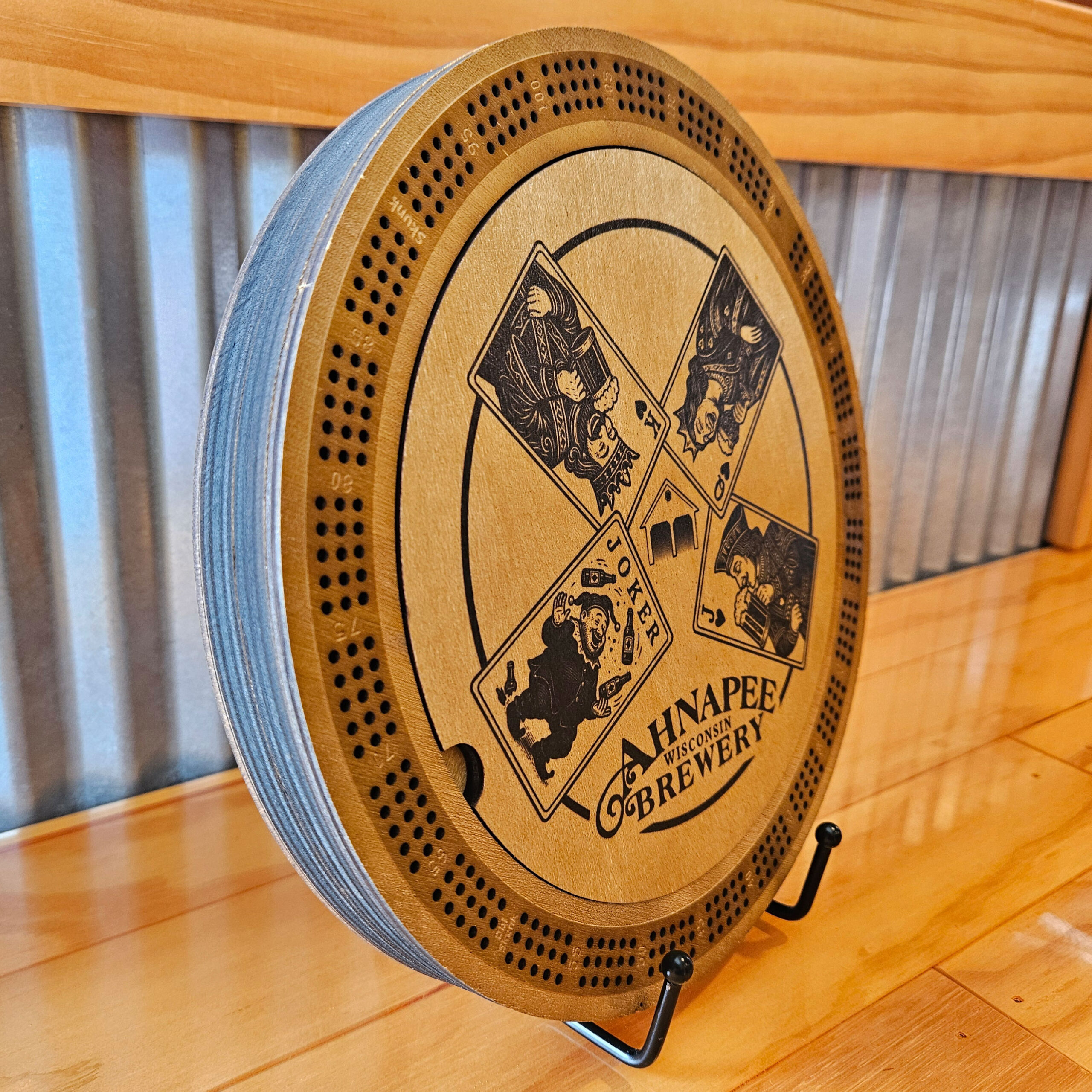Cribbage Board Ahnapee, Side