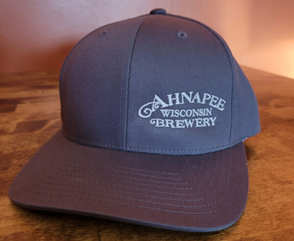 Graphite & Silver Adjustable Hat Front