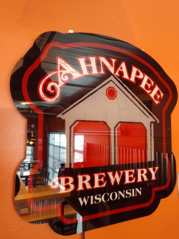 LED Ahnapee Sign -Off