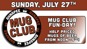 Mug Club funday 25 Mug Club Fun-day!