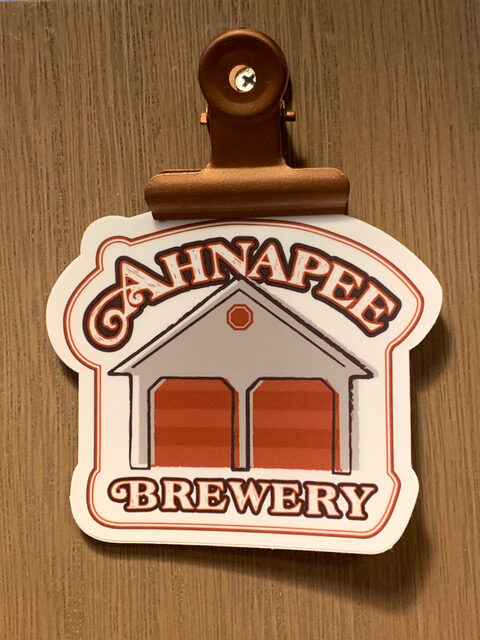Ahnapee brewery sticker