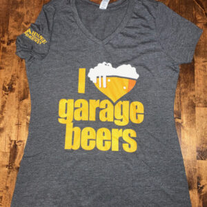 I Heart Garage Beers v neck
